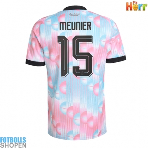 Billiga Belgien Thomas Meunier #15 Bortatröja VM 2026 Kortärmad